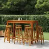 Image de VIDAXL Ensemble de bar de jardin 9 pcs