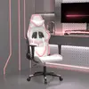 Image de vidaXL Chaise de Jeu - Blanc/Rose