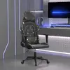 Image de VIDAXL Chaise de jeu de massage - Noir/Camouflage