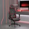 Image de vidaXL Chaise de jeu massage - Noir/Bordeaux