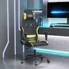 Image de vidaXL Chaise de jeu - Noir et vert clair