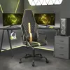 Image de vidaXL Chaise massage - Doré et noir