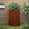 Image de vidaXL Jardinière Acier Corten - 52x48x75 cm