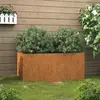 Image de vidaXL Jardinière 62x30x29 cm acier corten
