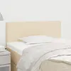 Image de vidaXL Tête de lit - Crème