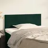 Image de vidaXL Velours Vert foncé