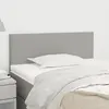 Image de vidaXL Tête de lit Gris clair