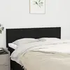 Image de vidaXL Têtes de lit 2 pièces - Noir