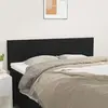 Image de vidaXL - Tête de lit 2 pcs Noir 72x5x78/88 cm Similicuir