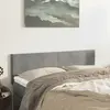 Image de Tête de lit vidaXL - Gris clair