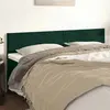 Image de vidaXL Têtes de lit 2 pcs - Vert foncé