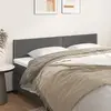 Image de vidaXL Têtes de lit 2 pcs - Gris