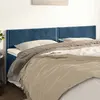 Image de VidaXL Têtes de lit 2 pcs - Bleu foncé