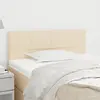 Image de vidaXL Tête de lit - Crème