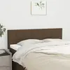 Image de vidaXL Têtes de lit 2 pcs - Marron foncé - 72x5x78/88 cm
