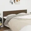 Image de vidaXL Têtes de lit 2 pièces Marron Foncé - 80x5x78/88 cm