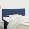 Image de vidaXL Tête de lit Bleu 80x5x78/88 cm Tissu