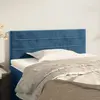 Image de vidaXL Tête de lit - Bleu foncé