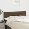 Image de vidaXL Têtes de lit 2 pcs - Marron foncé