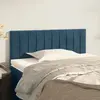 Image de vidaXL Tête de lit - Bleu foncé