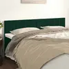 Image de vidaXL Têtes de lit 2 pcs - Vert foncé 90x5x78/88 cm