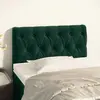 Image de vidaXL Tête de lit Vert foncé