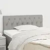 Image de vidaXL Tête de lit - Gris clair