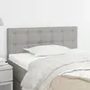 Image de VidaXL Tête de lit - Gris clair