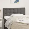 Image de vidaXL Tête de lit Gris 100x5x78/88 cm