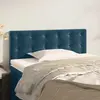 Image de vidaXL Tête de lit - Bleu foncé
