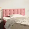 Image de vidaXL Tête de lit - Velours - Rose