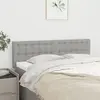 Image de vidaXL Têtes de lit 2 pièces - Gris clair