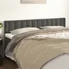 Image de vidaXL Têtes de lit 2 pcs - Gris foncé