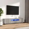 Image de vidaXL Meubles TV LED - Sonoma gris