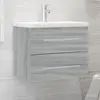 Image de vidaXL Meuble lavabo avec bassin