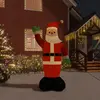 Image de VIDAXL Père Noël gonflable avec LED - 370 cm