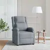 Image de vidaXL Fauteuil de massage - Gris clair