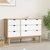 Image de vidaXL OTTA Commode - Marron et Blanc
