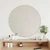 Image de VIDAXL Miroir mural Rond - Argenté Ø 60 cm