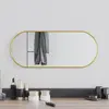 Image de vidaXL Miroir mural ovale 60x25 cm