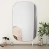 Image de vidaXL Miroir Argenté 80x50 cm