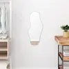 Image de vidaXL Miroir mural Argenté - Verre