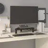 Image de VIDAXL Support de moniteur d'angle - Noir