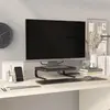Image de vidaXL Support de moniteur - Noir