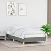Image de vidaXL Cadre de lit sans matelas 100x200 cm gris foncé