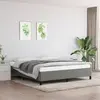 Image de VidaXL Cadre de lit sans matelas - Gris foncé