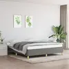 Image de vidaXL Cadre de lit 160x200 cm - Gris foncé
