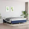 Image de vidaXL Cadre de lit sans matelas bleu 180x200 cm