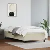 Image de vidaXL Cadre de lit sans matelas 90x190 cm Crème