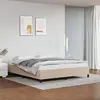 Image de VidaXL Cadre de lit 160x200 cm - Cappuccino